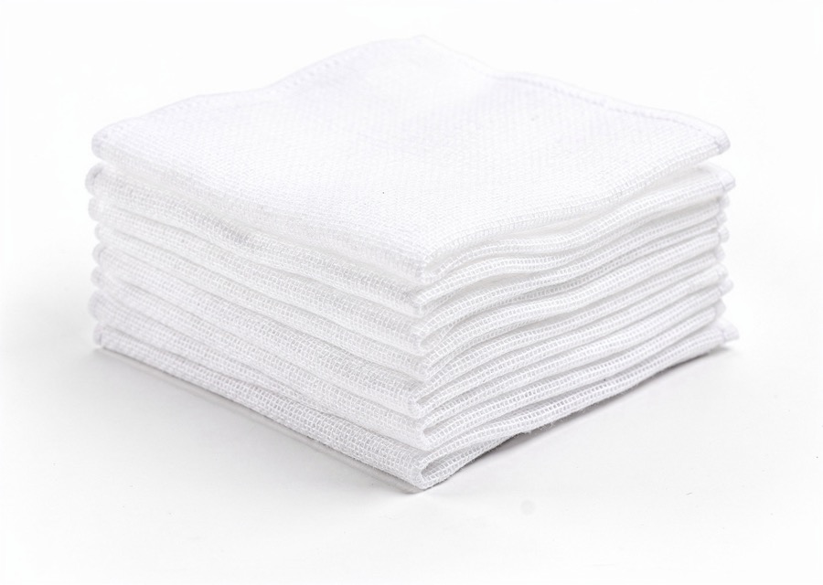 Comprese sterile din tifon de bumbac